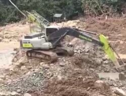 Kades Sungai Jering Terlibat Skandal Bisnis Tambang Ilegal, Isi Alam di “Jarah”Pakai Alat Berat Merk Zomlion