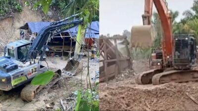 Guru PPPK SD 94 Tanjung Mudo Nyambi Main Tambang Emas Ilegal