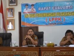 Rapat Diwakilkan, Serapan Anggaran Minim, Bupati M. Syukur Dibuat Meradang Para OPD