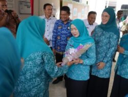 Usai Sosialisasi “Gerakan Jambi Bersholawat” Hesti Haris Kunjungi Rumah Dilan Bumi Talenta di Desa Pauh Pamenang