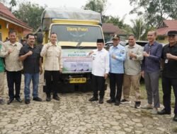 Al Haris Salurkan 10.189 Ton Beras Bagi Korban Banjir di Kabupaten Sarolangun Akhir April lalu