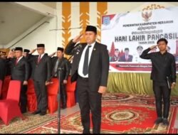 Pringati Hari Lahir Pancasila, Bupati M. Syukur Ingatkan Disiplin ASN