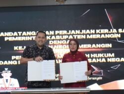 Bupati M. Syukur Perpanjang Kerjasama Dengan Kejari Merangin Bidang Perdata dan Tata Usaha Negara
