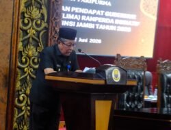 Wagub Sani Apresiasi Lima Ranperda Inisiatif DPRD, Bermanfaat, Positif, Serta Dorong Kelancaran Penyelenggaraan Pemerintahan