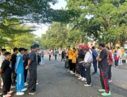 Bupati M. Syukur Lepas Kontingen Basket Merangin