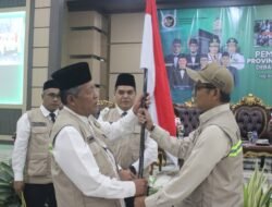 Sambut Kepulangan 443 Jamaah Haji Kloter BTH-21, Wagub Sani Berpesan Para Jamaah Haji Harus Menjadi Tauladan  Bagi Masyarakat