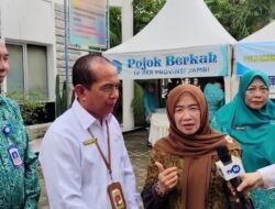 Hesti Haris Bersama Poltekkes Kemenkes Jambi Gelar Pojok Berkah untuk Tingkatkan Gizi Masyarakat
