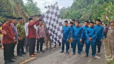 Wabup A. Khafidh Lepas Semarak Pawai Ta’aruf MTQH ke-52 Merangin