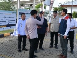 Gubernur Al Haris Dampingi Wapres Tinjau Tol Bayung Lencir