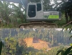 Kabid GTK Disdik Merangin Siapkan Lahan Bagi “Bos” Pemburu Emas Ilegal Mengunakan Alat Berat