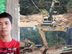 Lapor Pak Polisi!! Alat Berat Tambang Ilegal Mustafa Kamal Hancurkan Batang Air Talentam
