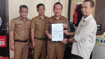 Pemkab Resmi Lapor Perusakan Aset Talang Kawo Bangko Akibat PETI ke Polres Merangin