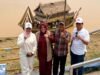 Wabup Khafidh Hadiri Pembukaan Lomba Perahu Tradisional, Merangin Usung Rumah Tuo Tabir
