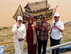 Wabup Khafidh Hadiri Pembukaan Lomba Perahu Tradisional, Merangin Usung Rumah Tuo Tabir