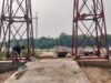 Pembangunan Jembatan Gantung Desa Pulau Aro Terus Dikebut, Warga: Terimakasih Banyak