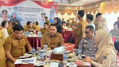 Bupati M. Syukur Hadiri Sosialisasi Keringanan Pajak Kendaraan