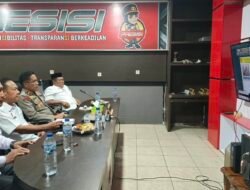 A. Khafidh Hadiri Vidcon Sosialisasi Assessment Center Polri