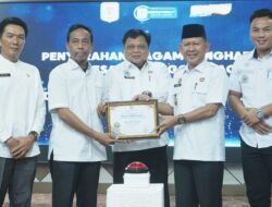 Pemkab Merangin Resmikan WBS, Sistim Mencegah Tindak Pidana Korupsi