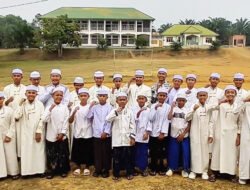 Jalan Pulau Baru Menuju Renah Medan di Perbaiki, Santri Berterimakasih