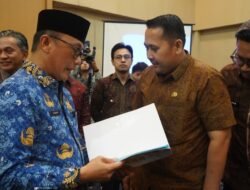 Bupati M. Syukur Hadiri Rakor Pembinaan Manajemen Talenta ASN