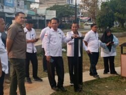 Gebrakan Cantik Bupati H M Syukur, Taman Kota Bangko Bakal Pasang Videotron
