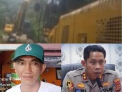BB Dua Alat Berat Raib Usai Razia PETI, Koordinator F-BPM Masroni: Mental Penyelengara Hukum Saat Ini Sudah “Tak Benar”