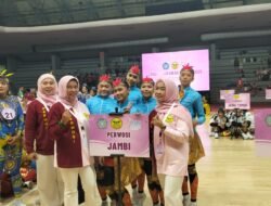 Tak Terbendung, Porwasi Jambi Kembali Pertahankan Gelar Juara Senam Kreasi Nasional