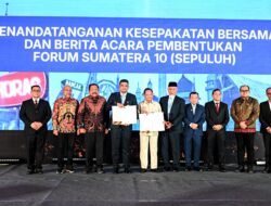 Gubernur Al Haris Teken MoU Forum Sumatera Sepuluh, Perkuat Sinergi Pembangunan Antar Provinsi