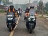 Ingat Memori Masa Kecil Dulu, Bupati M Syukur Ajak Kepala OPD Kunjungi Goa Tiangko Naik Motor