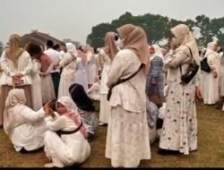 Sejumlah ASN Terciduk Duduk dan  Nongkrong Pada Pringatan Hari Santri Nasional